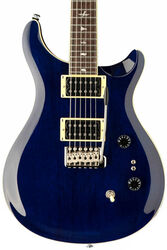Guitare électrique double cut Prs SE Standard 24-8 - Bleu translucide