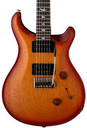 Guitare électrique double cut Prs USA S2 Standard 24 (DMO Pickups) - Dark Cherry Sunburst Satin