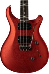 Guitare électrique double cut Prs Standard 24 USA - Satin red apple metallic