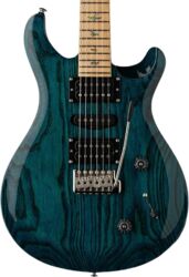 Guitare électrique double cut Prs SE Swamp Ash Special (5-Way Switch) - Iridescent blue