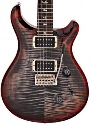 Guitare électrique solid body Prs USA Custom 24 - Charcoal cherry burst