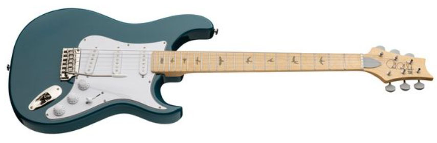 Prs John Mayer Se Silver Sky Maple Signature 3s Trem Mn - Nylon Blue - Guitare Électrique Signature - Variation 1