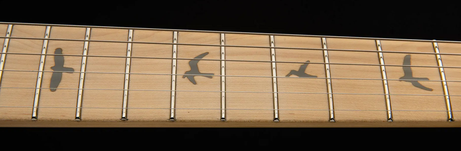 Prs John Mayer Se Silver Sky Maple Signature 3s Trem Mn - Nylon Blue - Guitare Électrique Signature - Variation 4