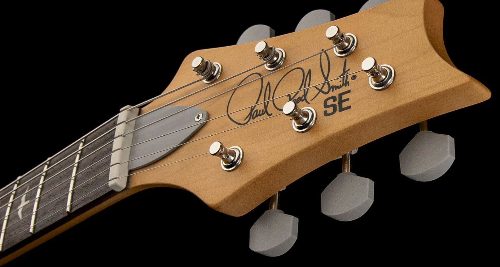 Prs John Mayer Se Silver Sky Rosewood Signature 3s Trem Rw - Storm Gray - Guitare Électrique Forme Str - Variation 4