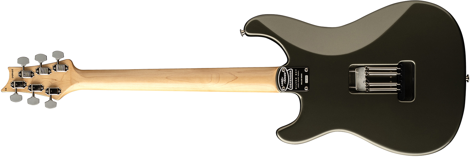 Prs John Mayer Silver Sky Defender Bolt-on Usa Ltd Trem 3s Rw - Willow Green - Guitare Électrique Forme Str - Variation 1