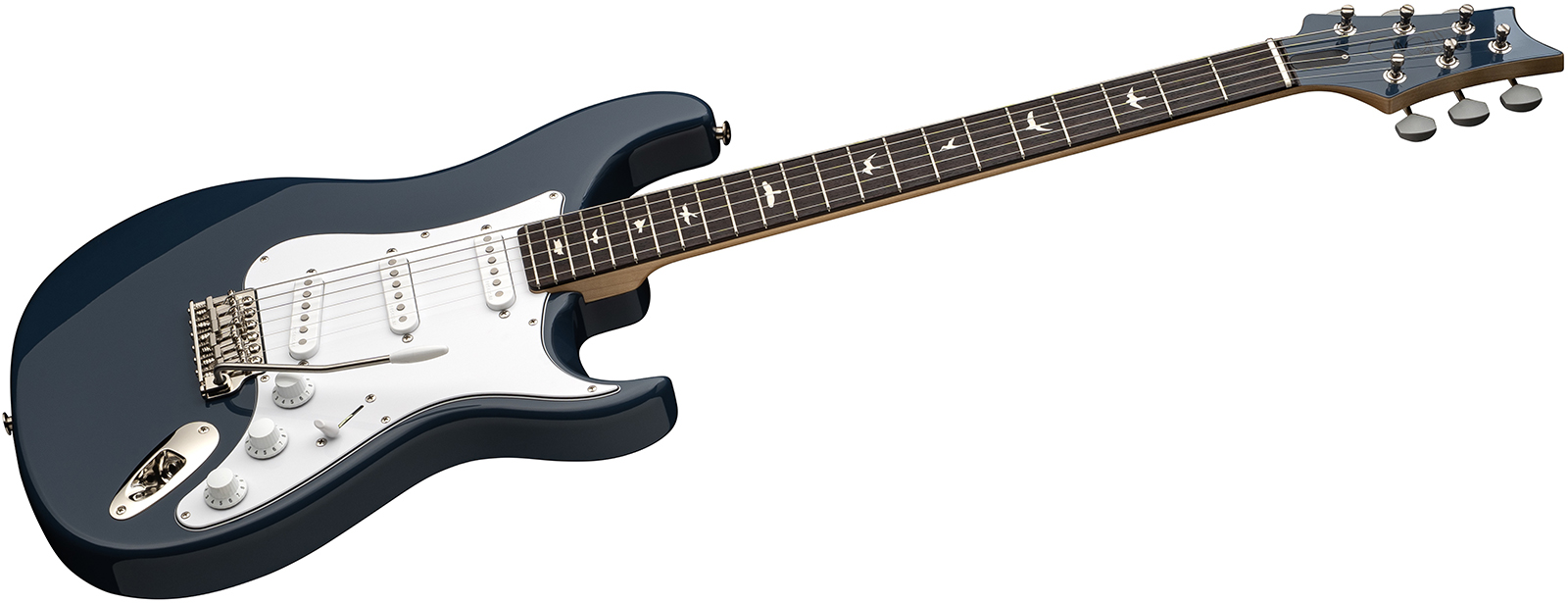 Prs John Mayer Silver Sky Defender Bolt-on Usa Ltd Trem 3s Rw - Arles Blue - Guitare Électrique Forme Str - Variation 2