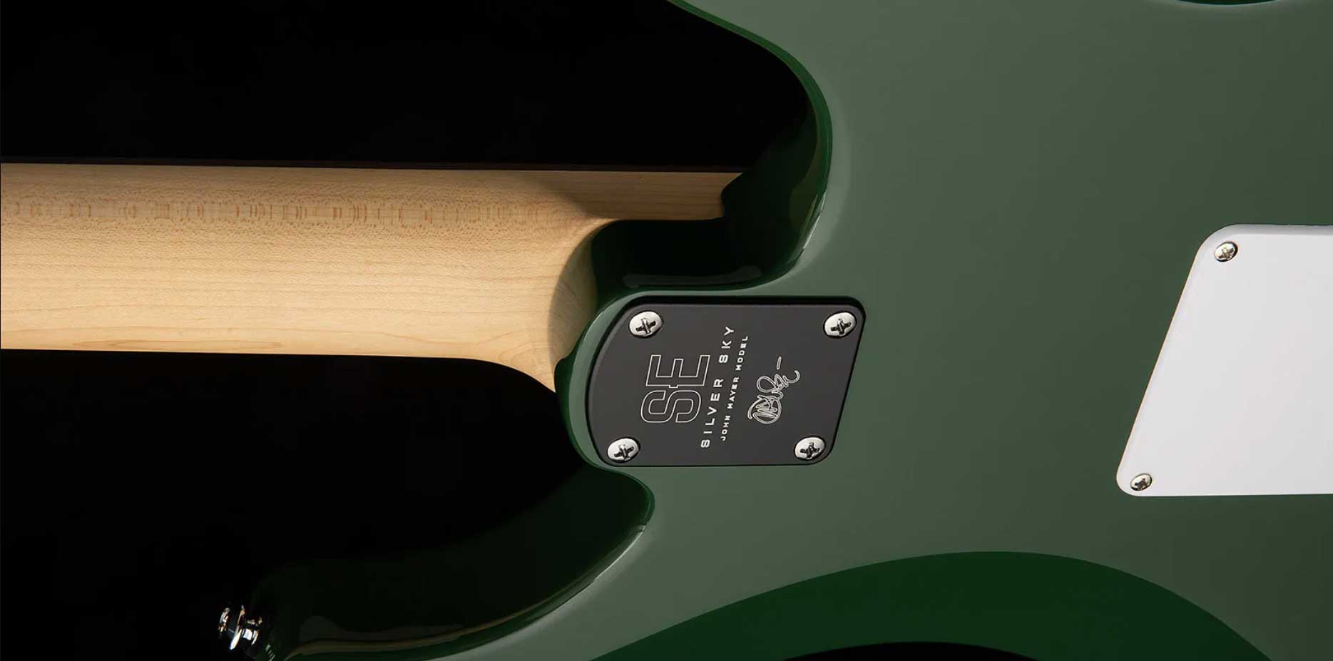 Prs John Mayer Silver Sky Rosewood Lh Se Signature Gaucher 3s Trem Rw - Lauren Green - Guitare Électrique Forme Str - Variation 3