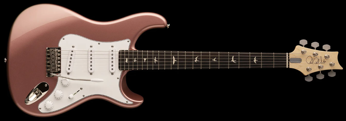 Prs John Mayer Silver Sky Usa Signature 3s Trem Rw - Midnight Rose - Guitare Électrique Forme Str - Variation 1