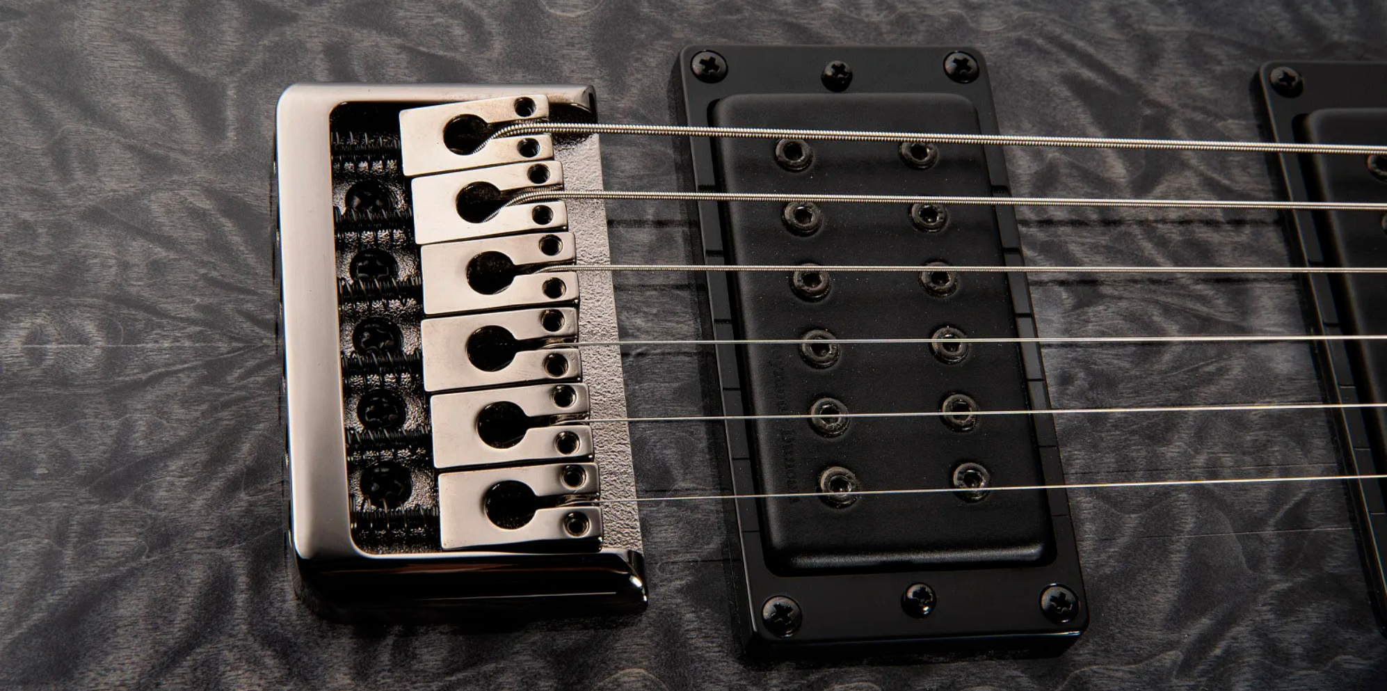 Prs Mark Holcomb Se Signature 2h Seymour Duncan Ht Eb - Holcomb Blue Burst - Guitare Électrique MÉtal - Variation 4