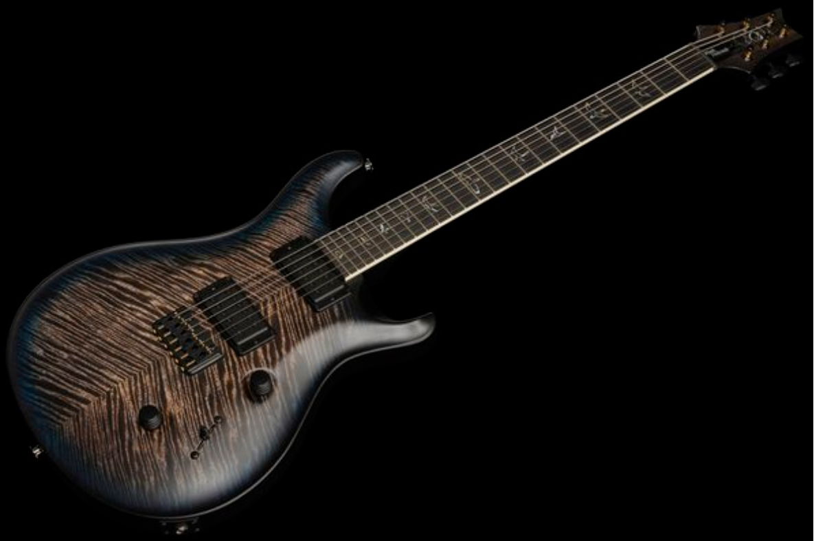 Prs Mark Holcomb Usa Signature 2h Seymour Duncan Ht Eb - Holcomb Wraparound Blue Burst - Guitare Électrique Double Cut - Variation 2