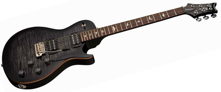 Prs Mark Tremonti Se Signature 2h Trem Rw - Charcoal Burst - Guitare Électrique Single Cut - Variation 2