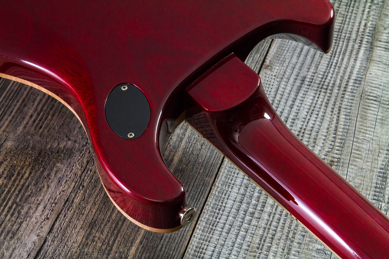 Prs Mccarty 594 Hand-signed Usa 2h Ht Rw #0362902 - Fire Red Burst - Guitare Électrique Double Cut - Variation 9