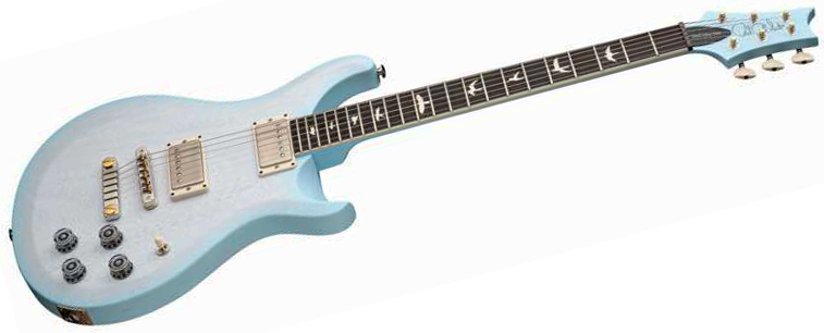 Prs Mccarty 594 Thinline S2 Usa 2h 58/15lt Ht Rw - Cloud Burst Satin - Guitare Électrique Double Cut - Variation 1