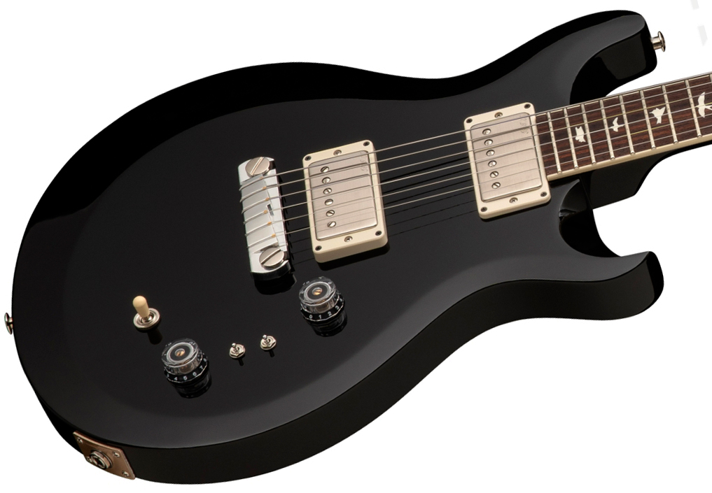 Prs Mira 594 S2 Usa 2h Ht Rw - Black - Guitare Électrique Double Cut - Variation 2