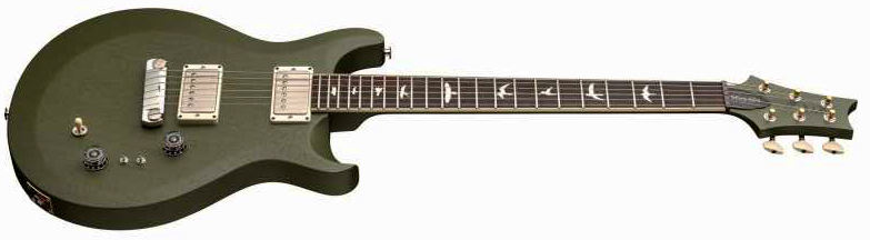 Prs Mira 594 Satin S2 Usa 2h Ht Rw - Matcha Green - Guitare Électrique Double Cut - Variation 2
