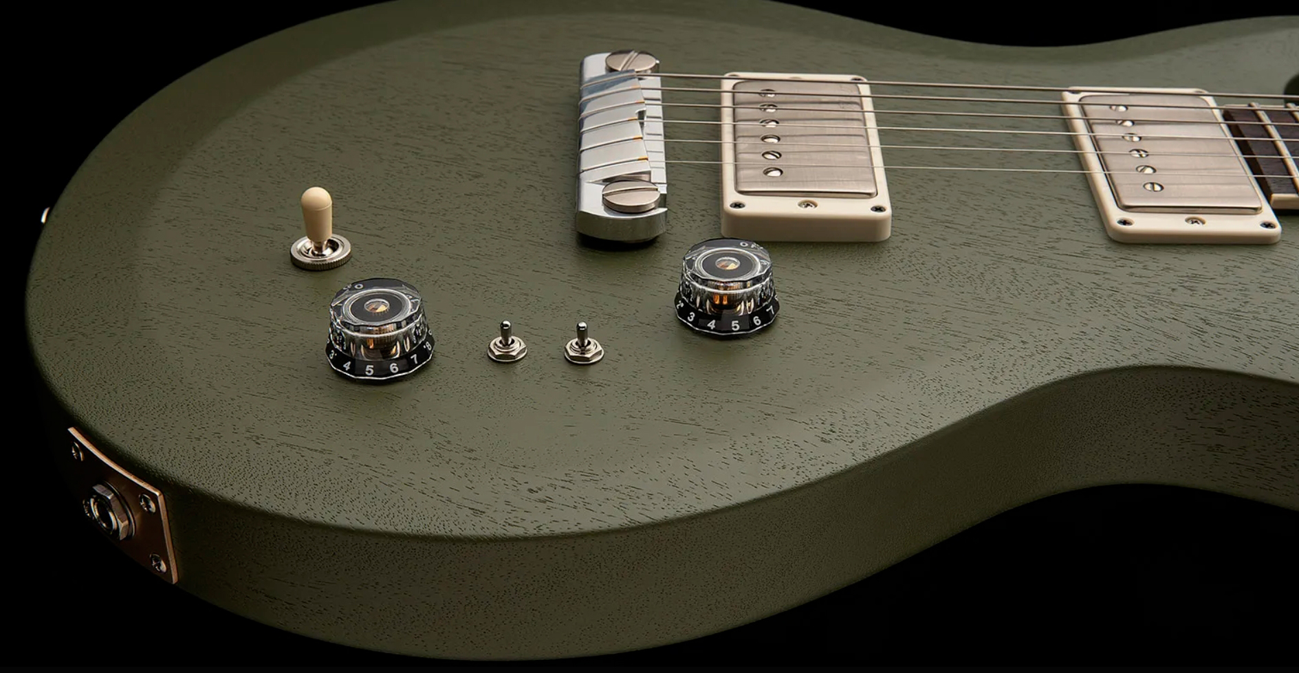 Prs Mira 594 Satin S2 Usa 2h Ht Rw - Matcha Green - Guitare Électrique Double Cut - Variation 6