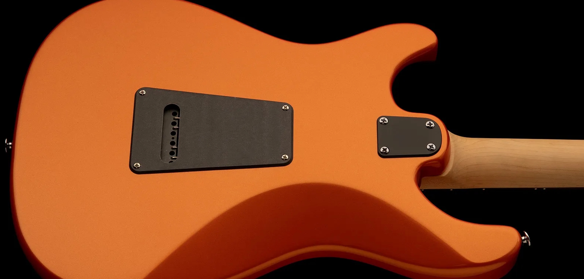 Prs Nf3 Se Bolt-on 3h Trem Rw - Metallic Orange - Guitare Électrique Single Cut - Variation 5