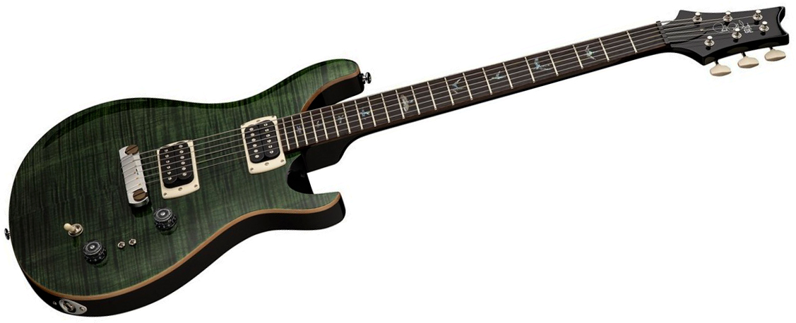 Prs Paul's Guitar Se (wing Tuners) 2h Ht Rw - Teal Black - Guitare Électrique Double Cut - Variation 1