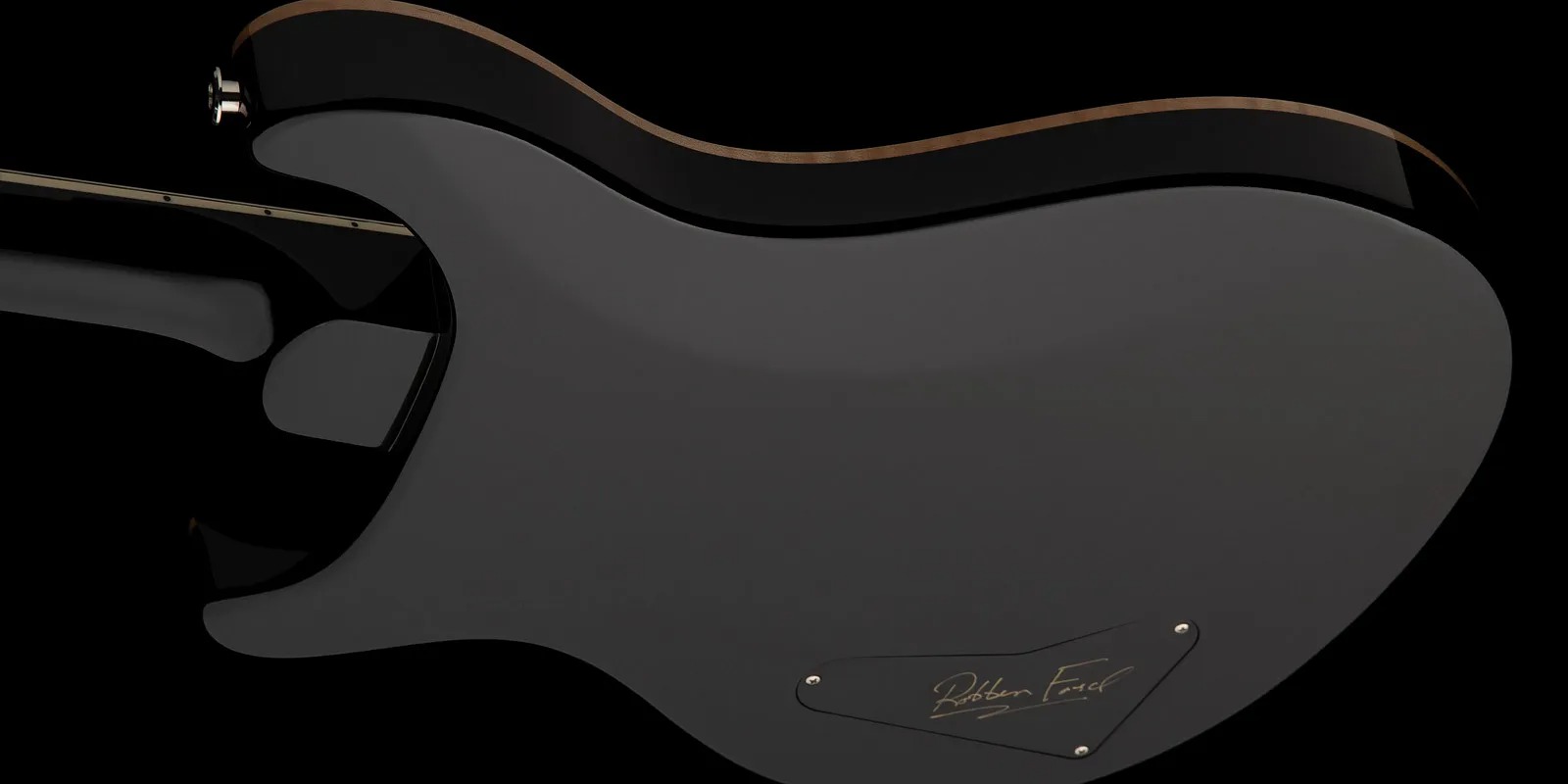 Prs Robben Ford Mccarty Ltd 2h Ht Bla - Black - Guitare Électrique Double Cut - Variation 1