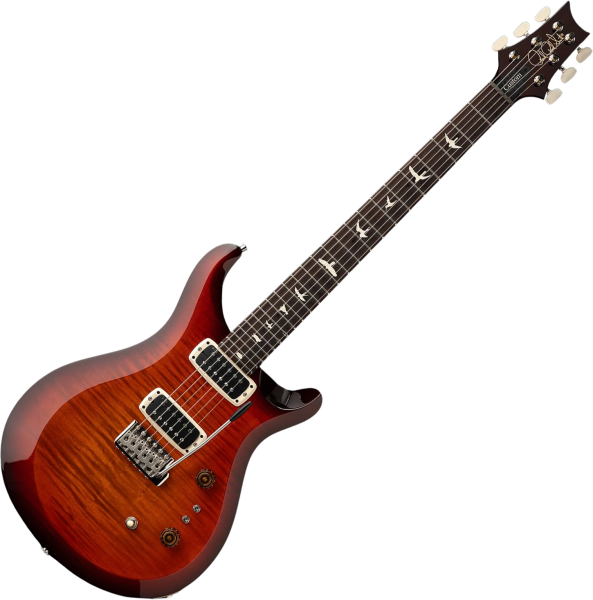 Prs USA S2 Custom 24-08 (TCI Pickups) - dark cherry sunburst