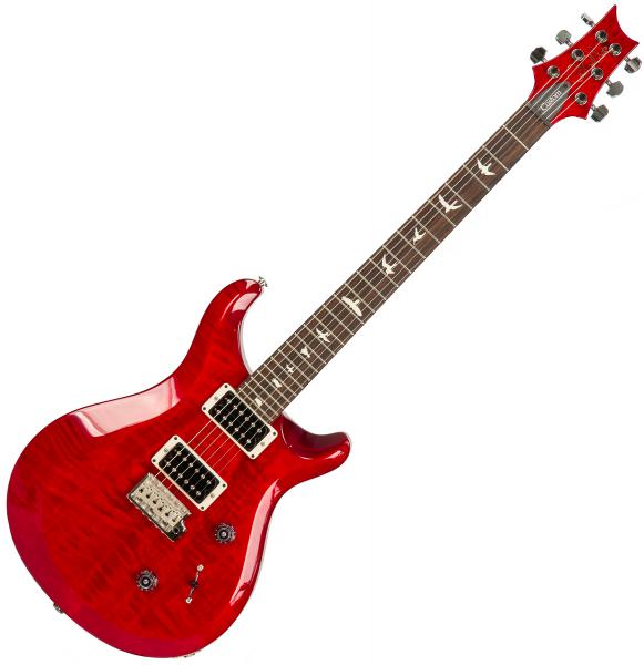 Prs USA S2 Custom 24 - scarlet red Solid body electric guitar red