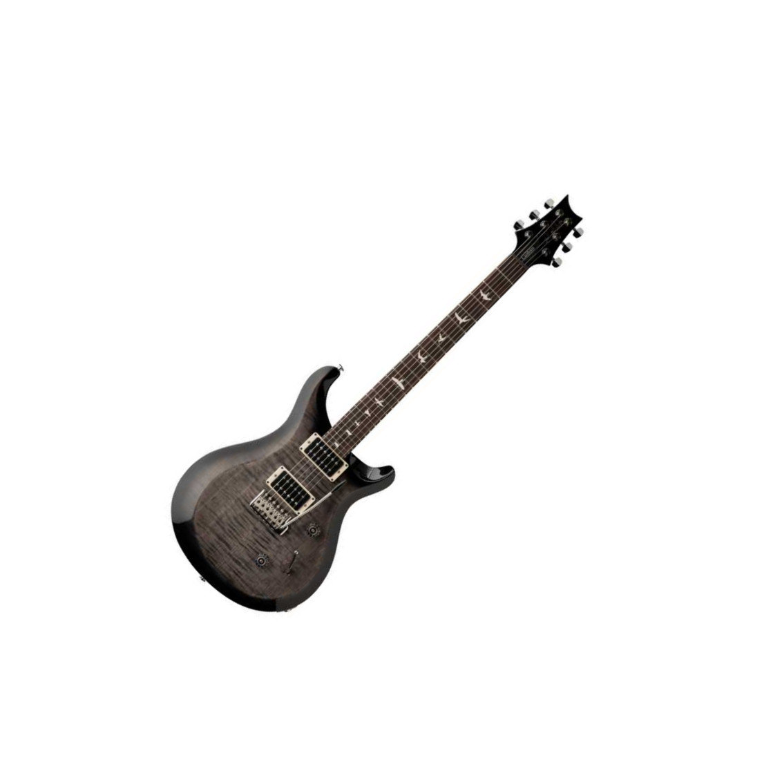 Prs S2 Custom 24 Usa 2h 85/15 Ht Rw - Faded Gray Black Burst - Guitare Électrique Double Cut - Variation 1