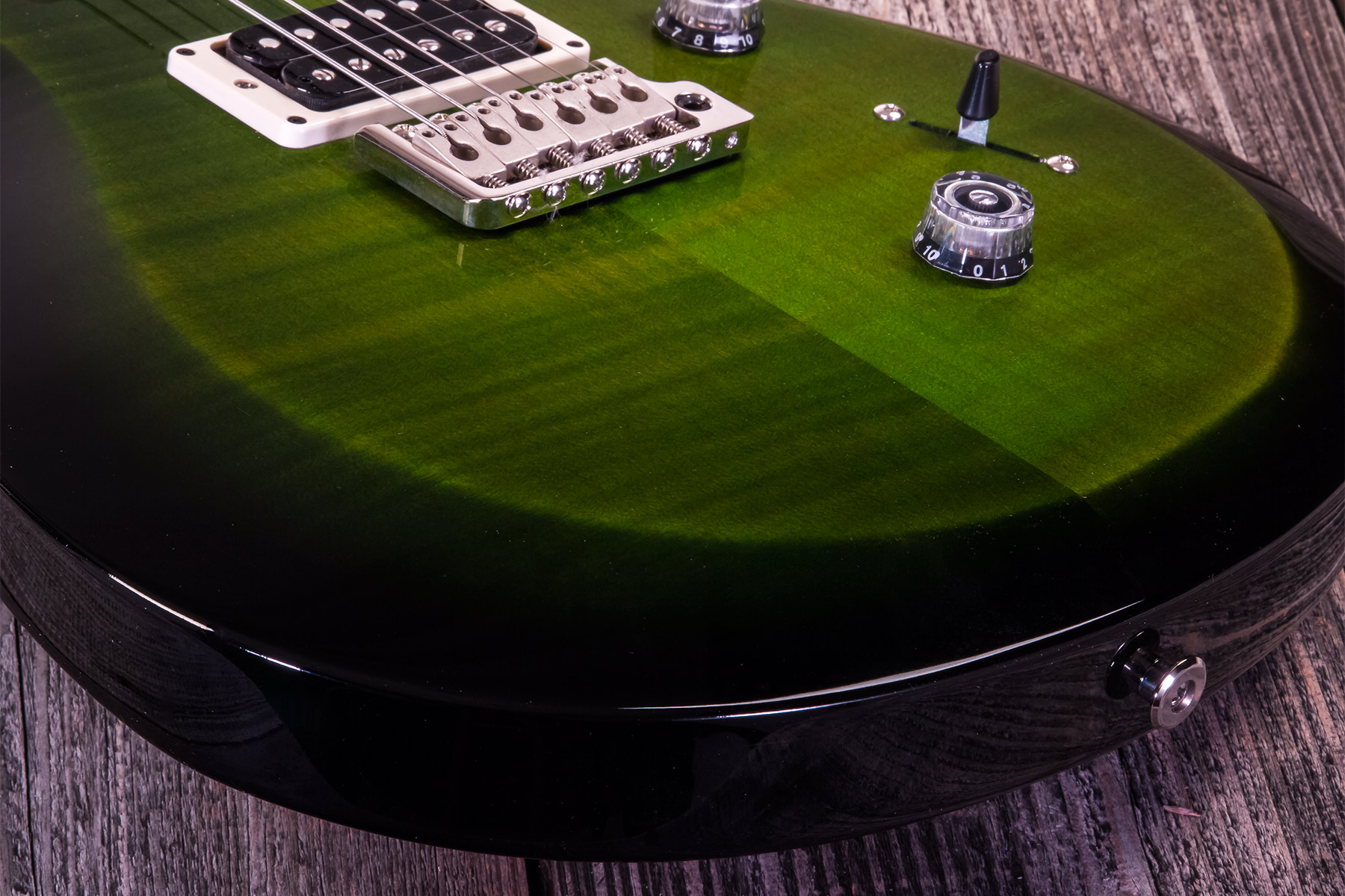 Prs S2 Custom 24 Usa 2h Trem Rw - Jade Smokeburst - Guitare Électrique Double Cut - Variation 3