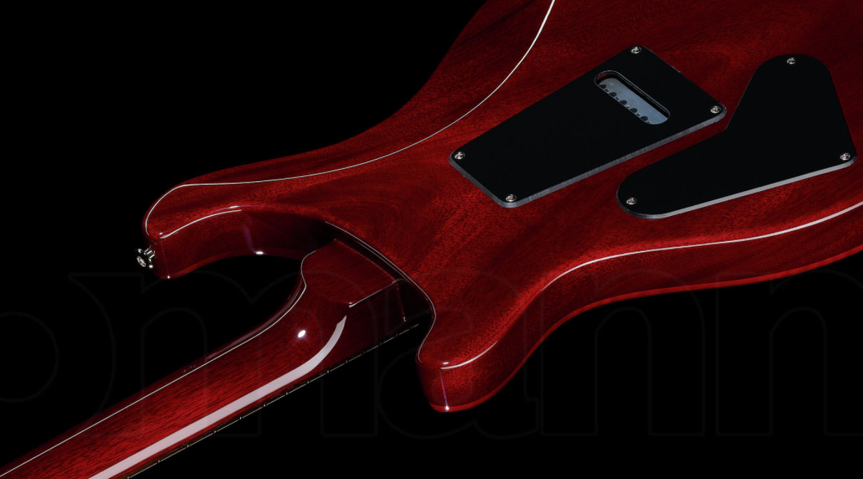 Prs S2 Custom 24 Usa 2h Trem Rw - Dark Cherry Sunburst - Guitare Électrique Double Cut - Variation 2