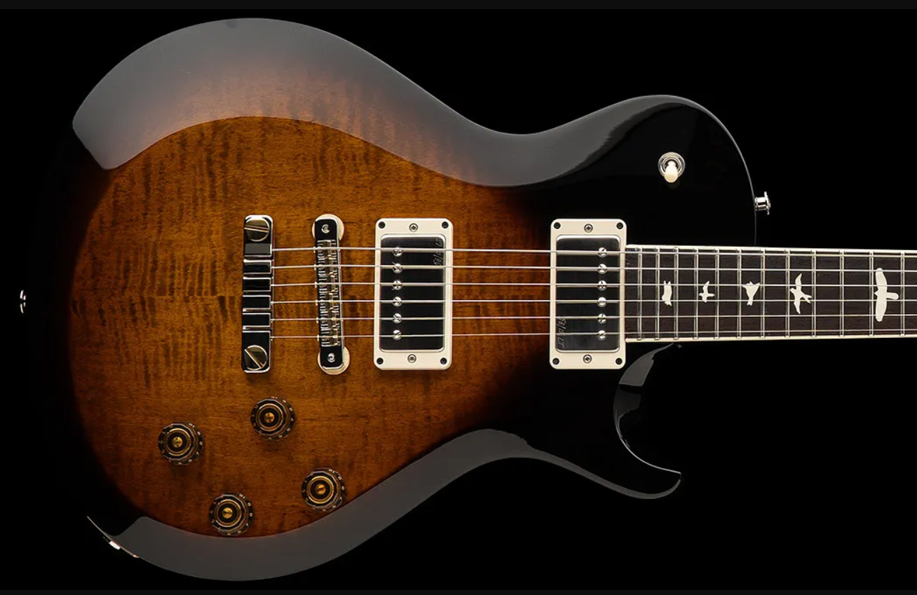 Prs S2 Mccarty 594 Singlecut Usa 2h 58/15lt Ht Rw - Black Amber - Guitare Électrique Single Cut - Variation 2
