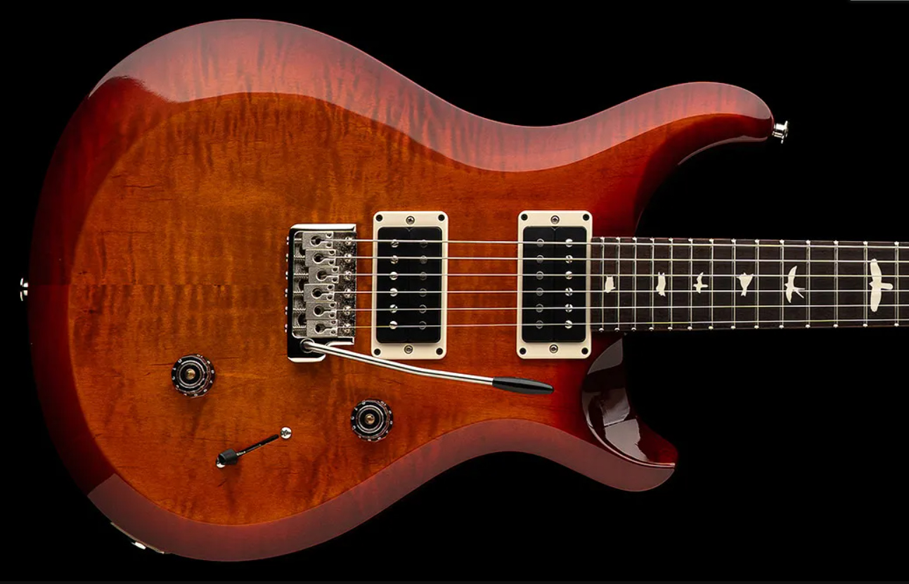 Prs S2 Mccarty 594 Usa 2h 58/15lt Ht Rw - Dark Cherry Sunburst - Guitare Électrique Double Cut - Variation 2