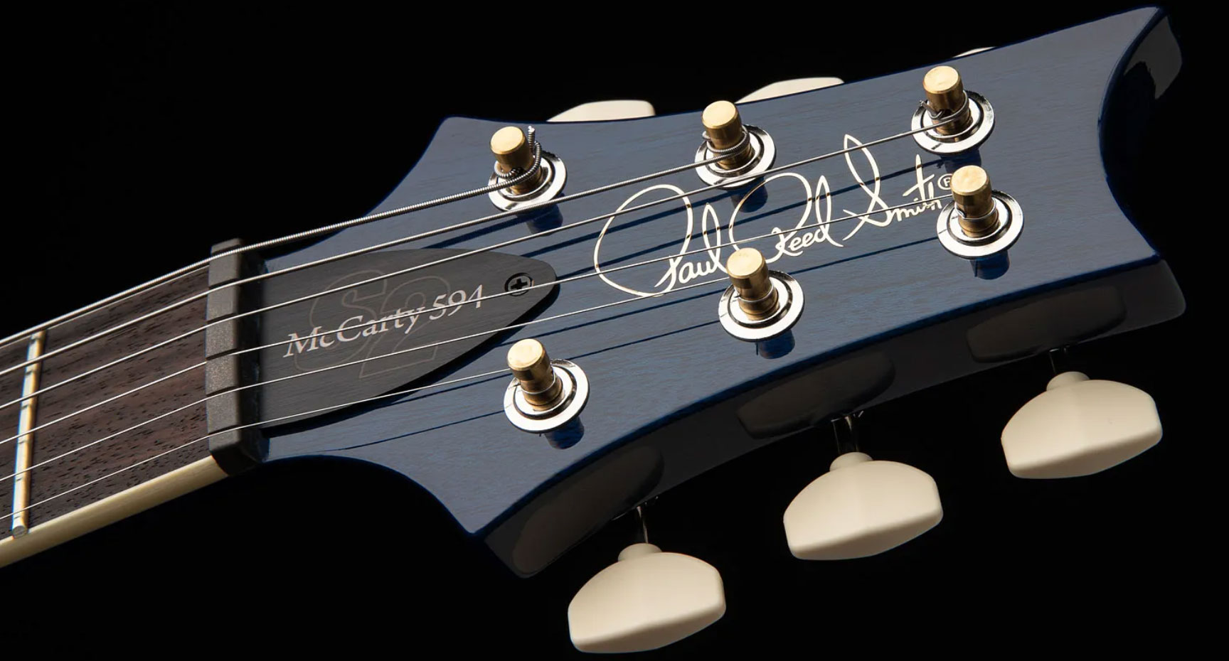 Prs S2 Mccarty 594 Usa 2h 58/15lt Ht Rw - Lake Blue - Guitare Électrique Double Cut - Variation 4