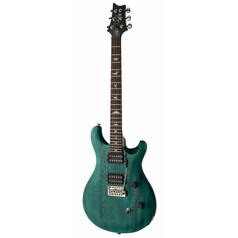 Prs Se Ce 24 Standard Hh Trem Mn - Satin Turquoise - Guitare Électrique Double Cut - Variation 2