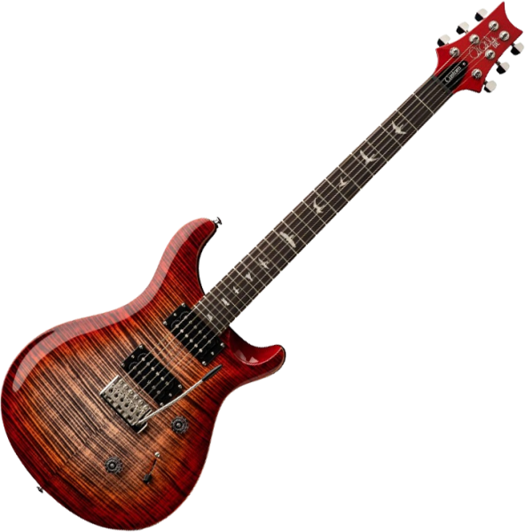 ベース PRS SE custom 24 Prs SE Custom 24 (85/15 S Pickups) - charcoal cherry burst Double