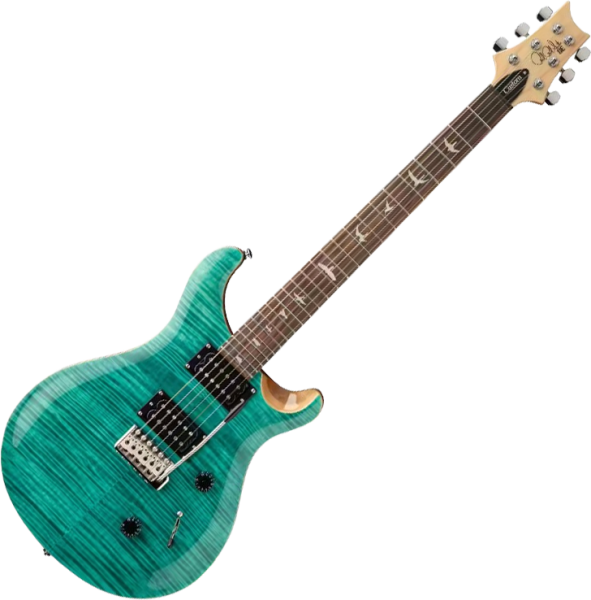 PRS SE カスタム24 Prs SE Custom 24 (85/15 S Pickups) - turquoise Guitare