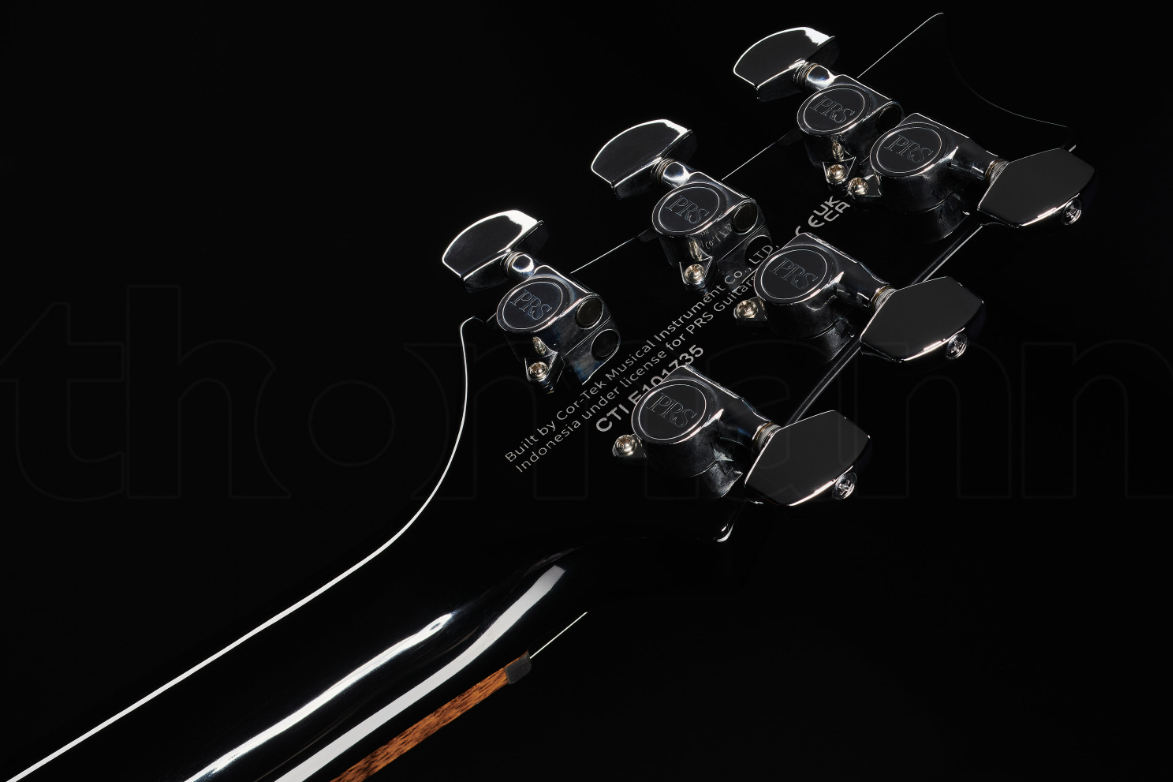 Prs Se Custom 24 Lh Gaucher 2h 85/15s Trem Rw - Black Gold Sunburst - Guitare Électrique Gaucher - Variation 4