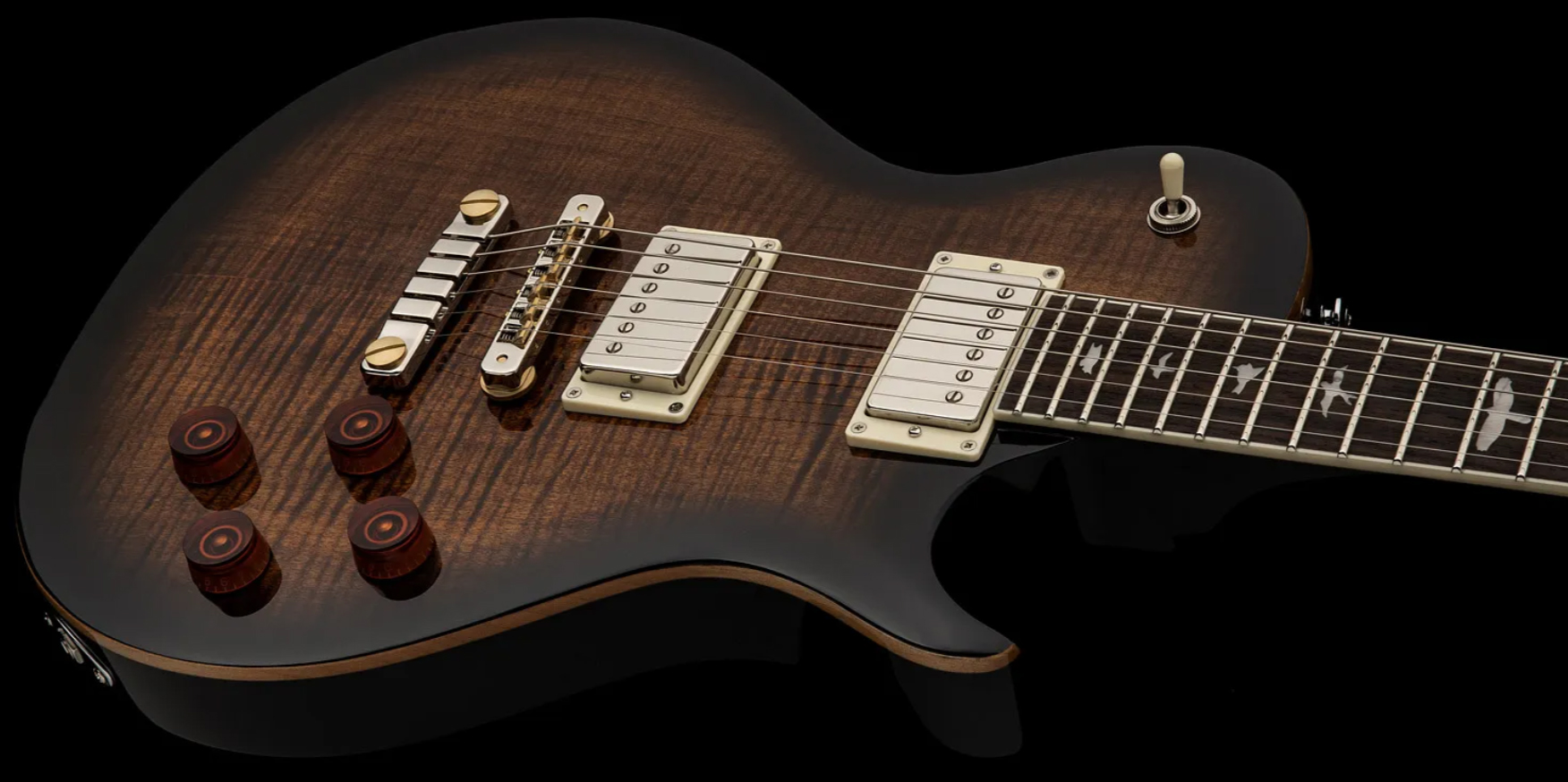 Prs Se Mccarty 594 Singlecut 2h Ht Rw - Black Gold Burst - Guitare Électrique Single Cut - Variation 3