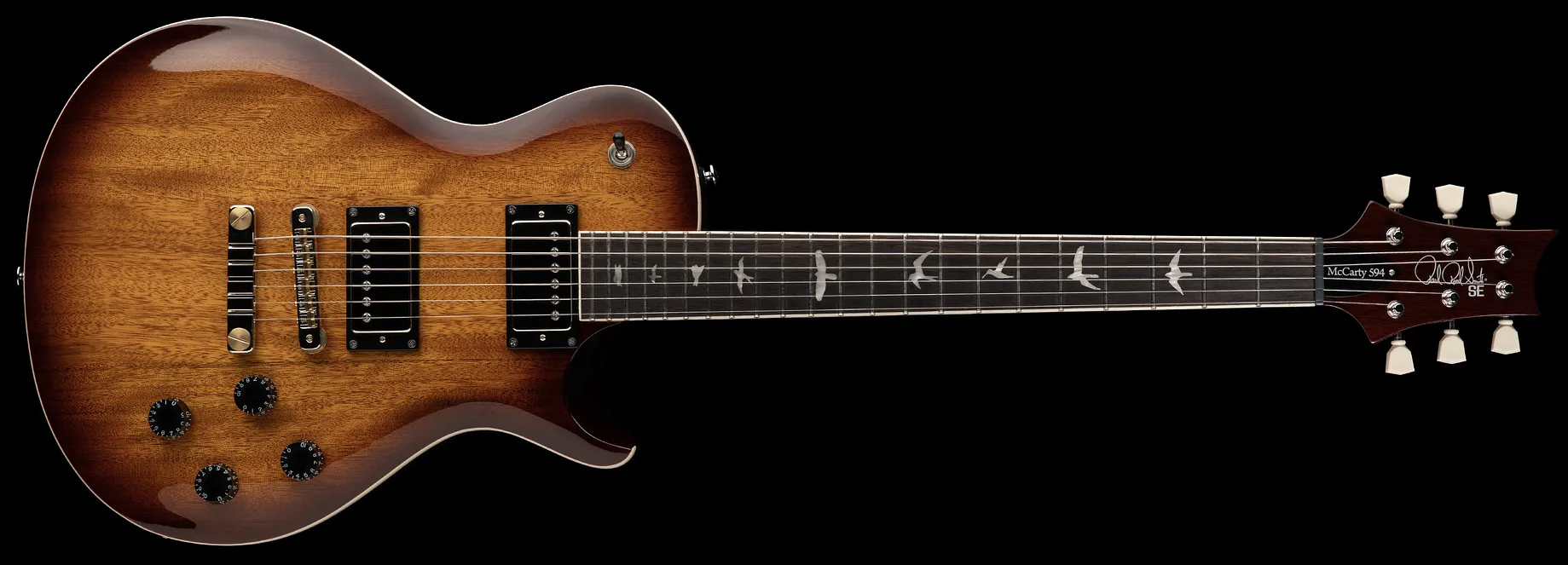 Prs Se Mccarty 594 Singlecut Standard 2h Ht Rw - Mccarty Tobacco Sunburst - Guitare Électrique Single Cut - Variation 2