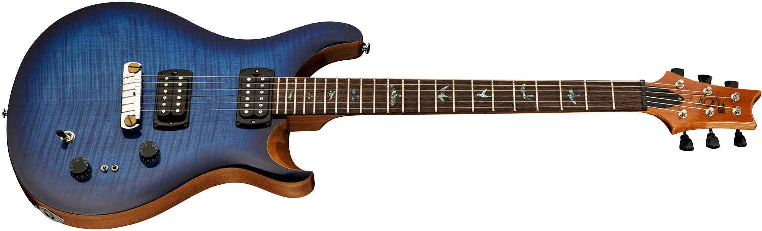 Prs Se Paul's Guitar 2h Ht Rw - Faded Blue Burst - Guitare Électrique Double Cut - Variation 1