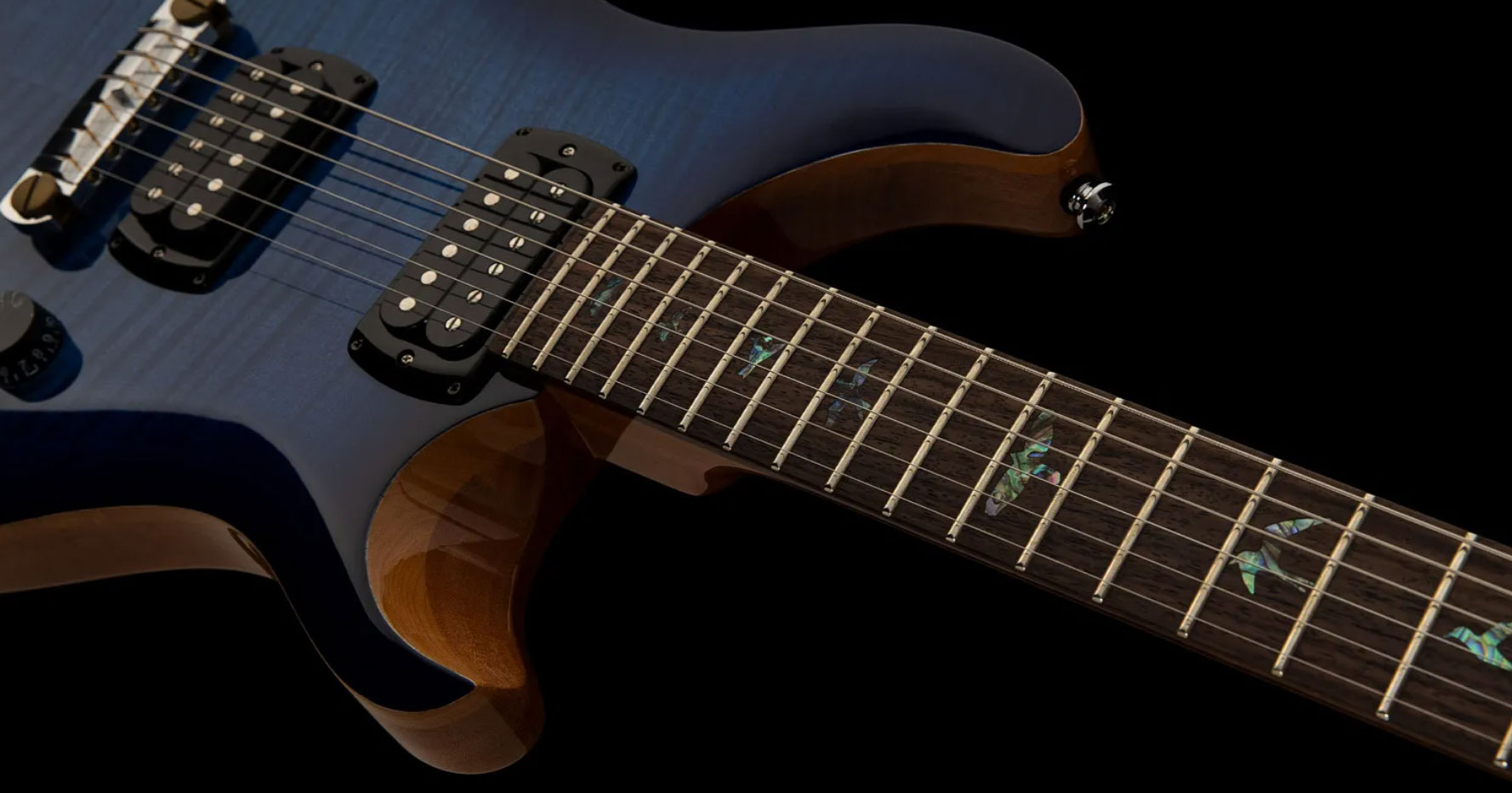 Prs Se Paul's Guitar 2h Ht Rw - Faded Blue Burst - Guitare Électrique Double Cut - Variation 2