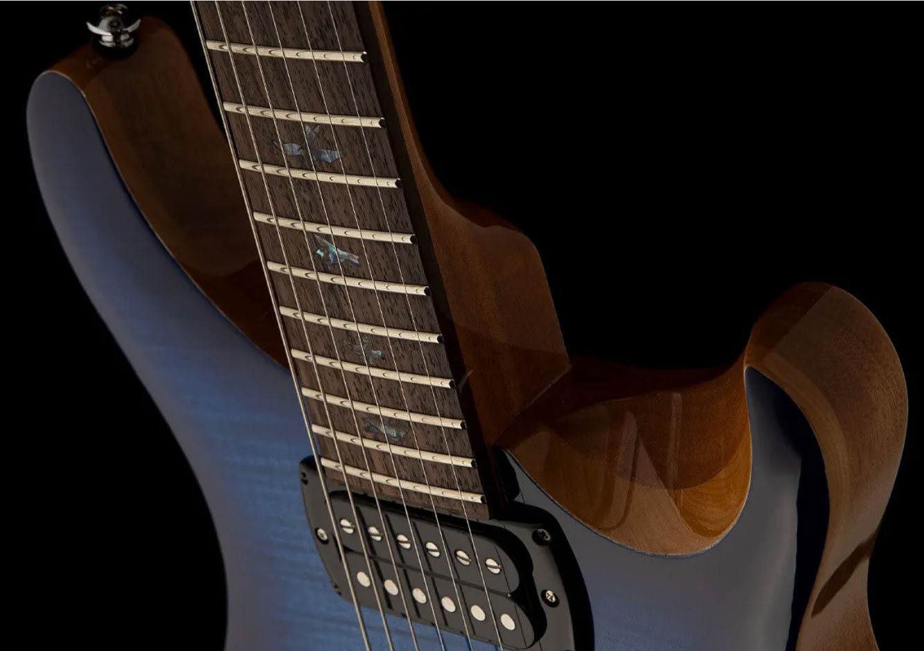 Prs Se Paul's Guitar 2h Ht Rw - Faded Blue Burst - Guitare Électrique Double Cut - Variation 3