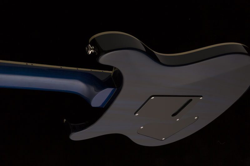 Prs Se Standard 24 Trans Blue - Guitare Électrique Double Cut - Variation 2