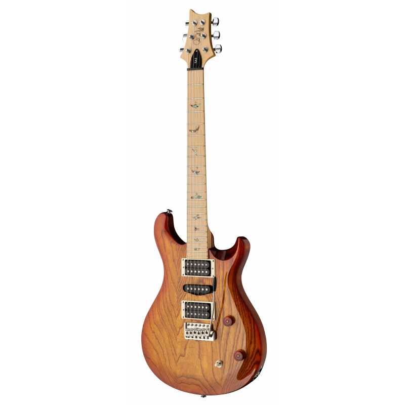 Prs Se Swamp Ash Special Hsh Trem Frene Mn - Vintage Sunburst - Guitare Électrique Double Cut - Variation 1