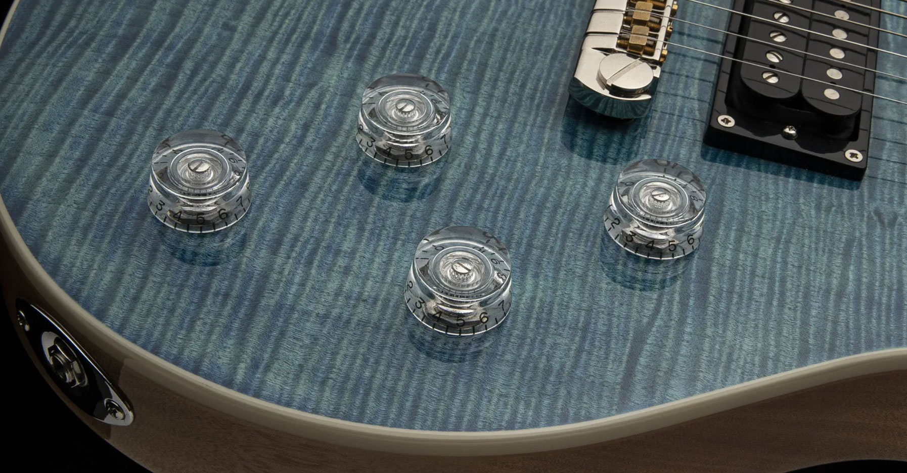 Prs Se Zach Myers 2h Ht Rw - Myers Blue - Guitare Électrique Single Cut - Variation 2