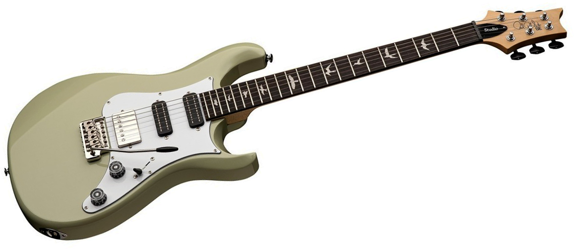 Prs Studio Standard Se (wing Tuners) 1h 2mh Trem Rw - Sage Green - Guitare Électrique Double Cut - Variation 1