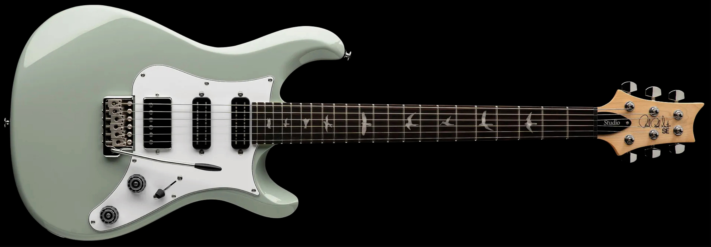 Prs Studio Standard Se (wing Tuners) 1h 2mh Trem Rw - Silverstone Gray - Guitare Électrique Double Cut - Variation 3