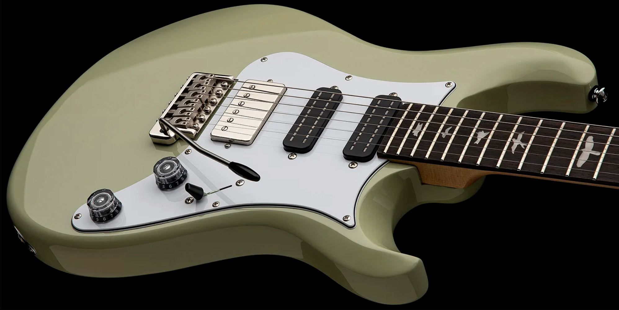 Prs Studio Standard Se (wing Tuners) 1h 2mh Trem Rw - Sage Green - Guitare Électrique Double Cut - Variation 4
