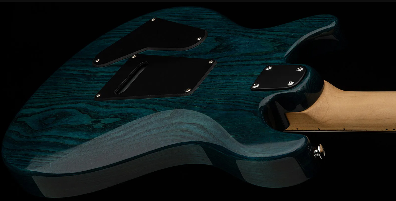 Prs Swamp Ash Special 5-way Switch Se Hsh Trem Mn - Iridescent Blue - Guitare Électrique Double Cut - Variation 4