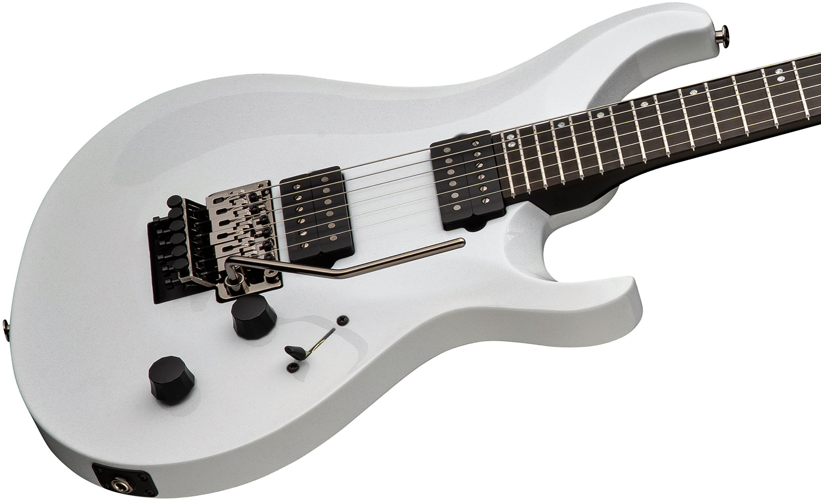 Prs Tekton Floyd Usa 2h Fr Eb - White Holoflake - Guitare Électrique Double Cut - Variation 2