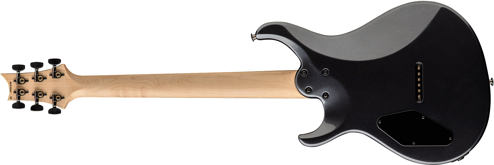 Prs Tekton Usa 2h Ht Eb - Black Tourmaline - Guitare Électrique Double Cut - Variation 1