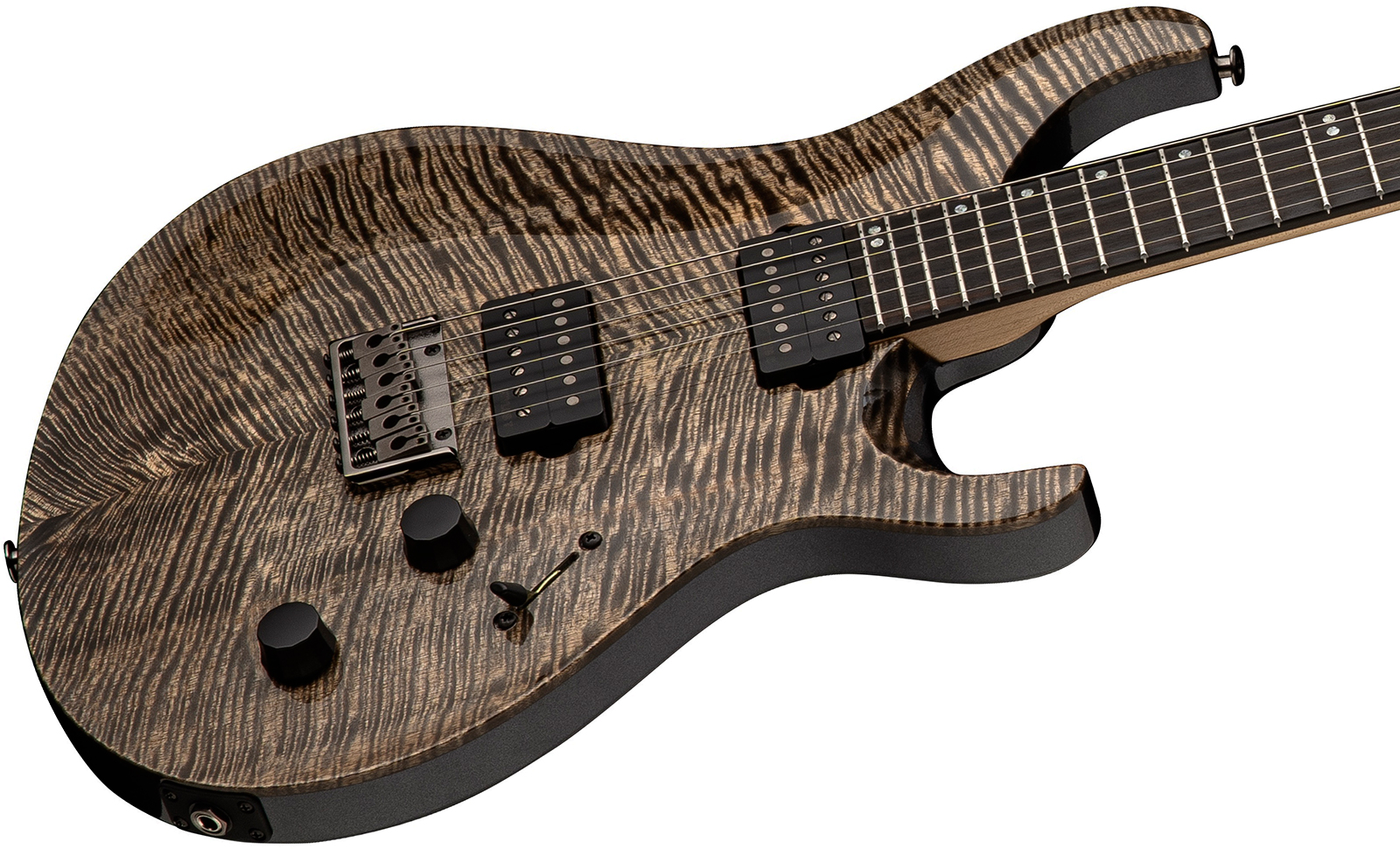 Prs Tekton Usa 2h Ht Eb - Black Tourmaline - Guitare Électrique Double Cut - Variation 2